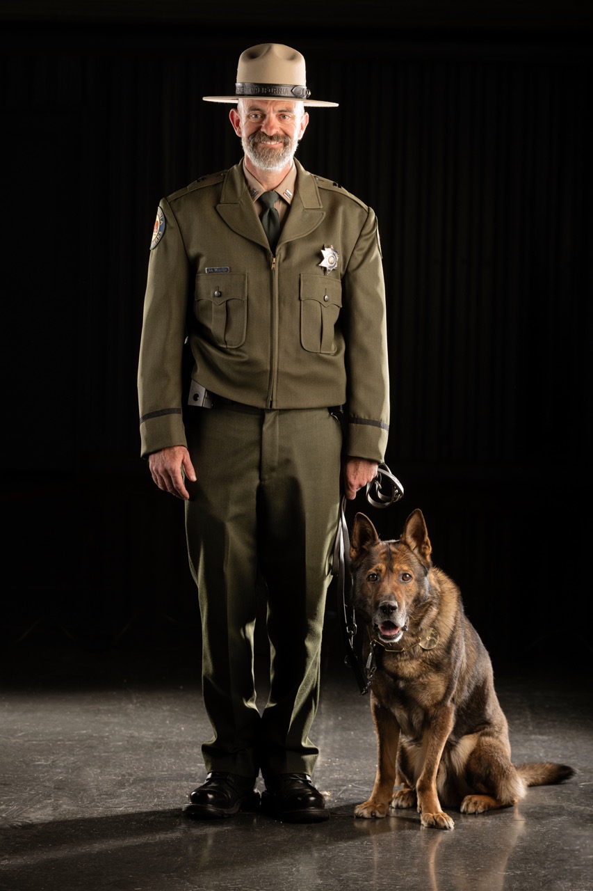 K9 Ben and handler Sasha Wessitsch